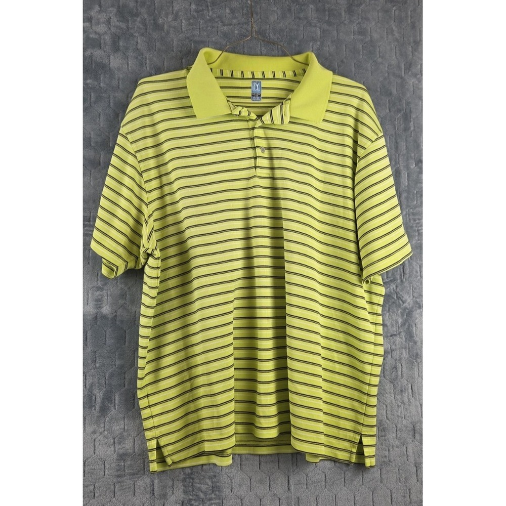 PGA Tour‎ Polo Golf Shirt - Green (XXL)